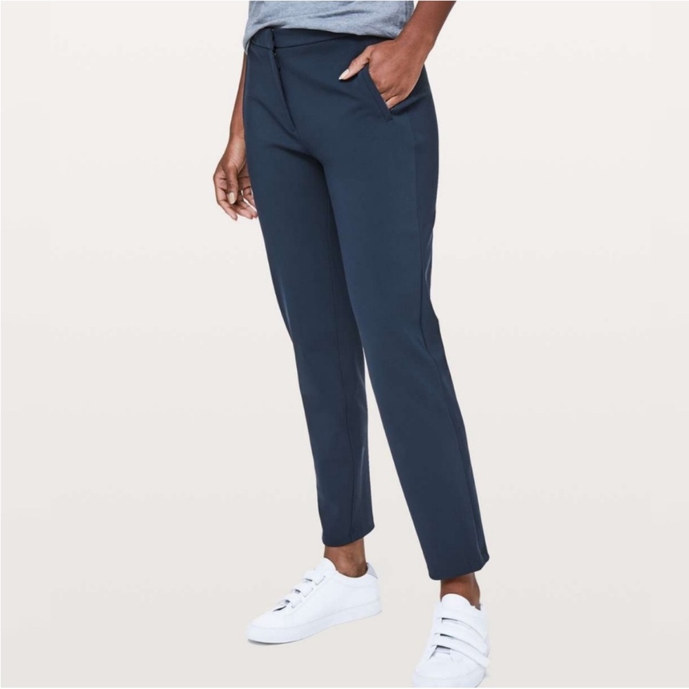 Lululemon On The Move Pants in True Navy